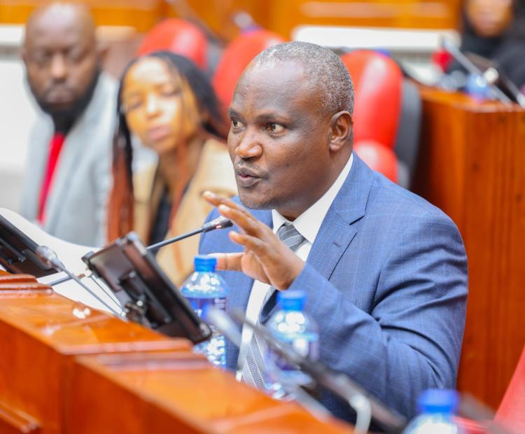 The National Treasury Cabinet Secretary, Hon. John Mbadi today appeared before the Senate Committee on Labour & Social Welfare